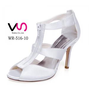 WR-516-10 White color Sandal Wedding Bridal Shoes 