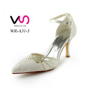 8cm pointed shoe toe bridal shoes