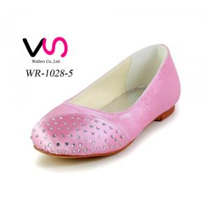 Pink color communion shoe