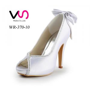 Fashion heels wholesale shoes low heeled bridal shoes handmade crystal shoes